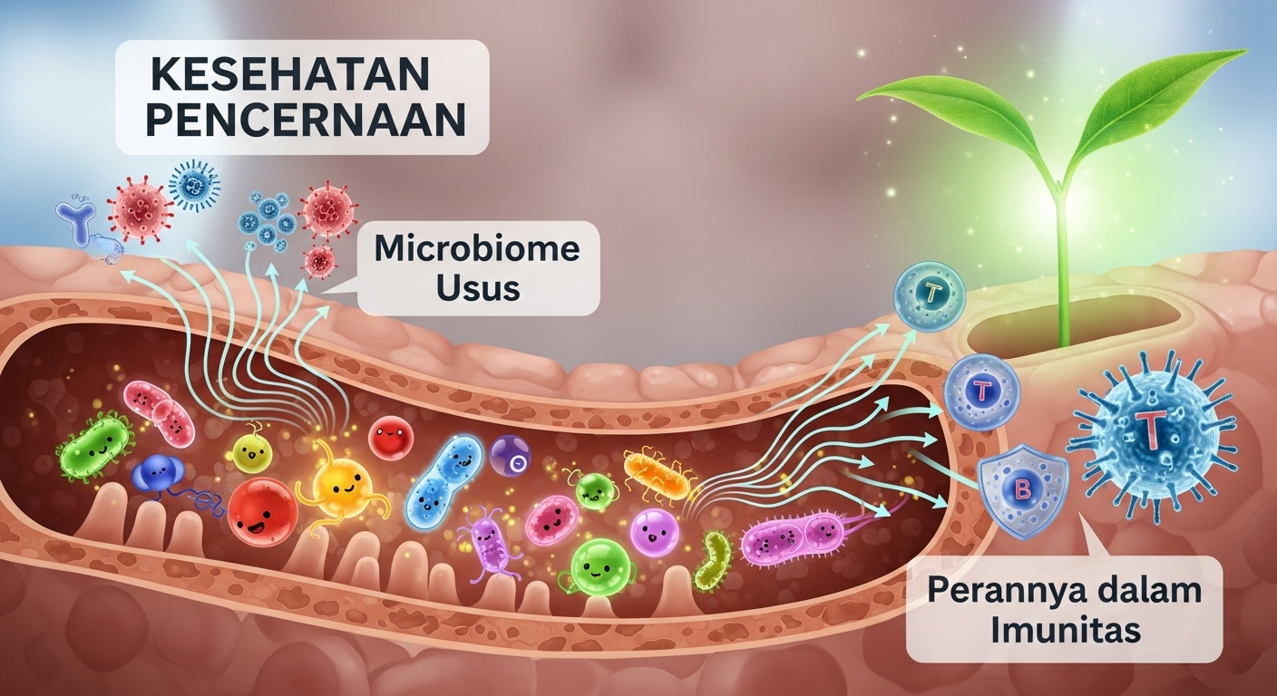 Kesehatan Pencernaan: Microbiome Usus dan Perannya dalam Imunitas