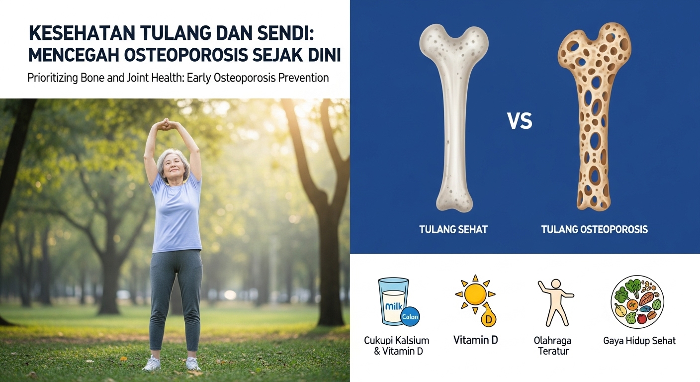 Kesehatan Tulang dan Sendi: Mencegah Osteoporosis Sejak Dini