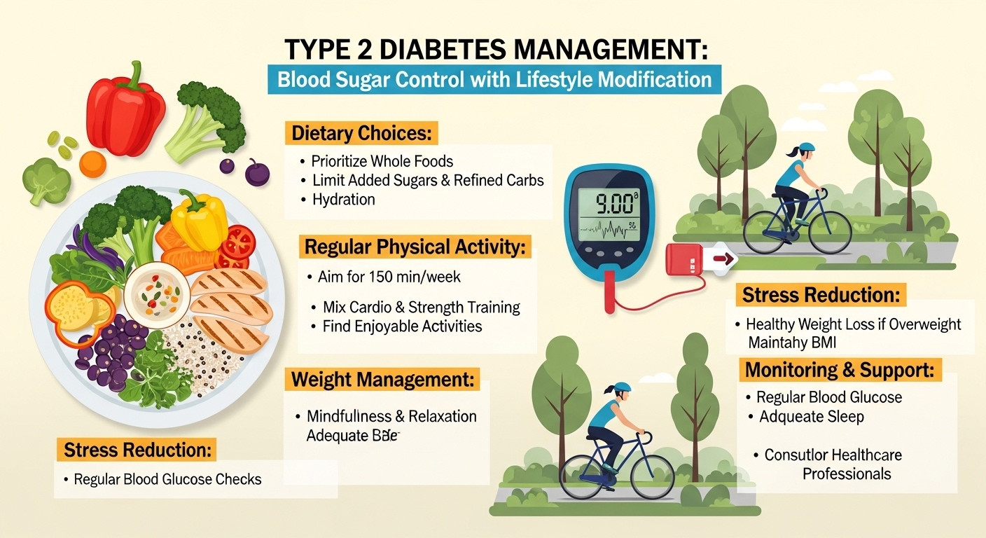 Manajemen Diabetes Tipe 2: Kontrol Gula Darah dengan Lifestyle Modification
