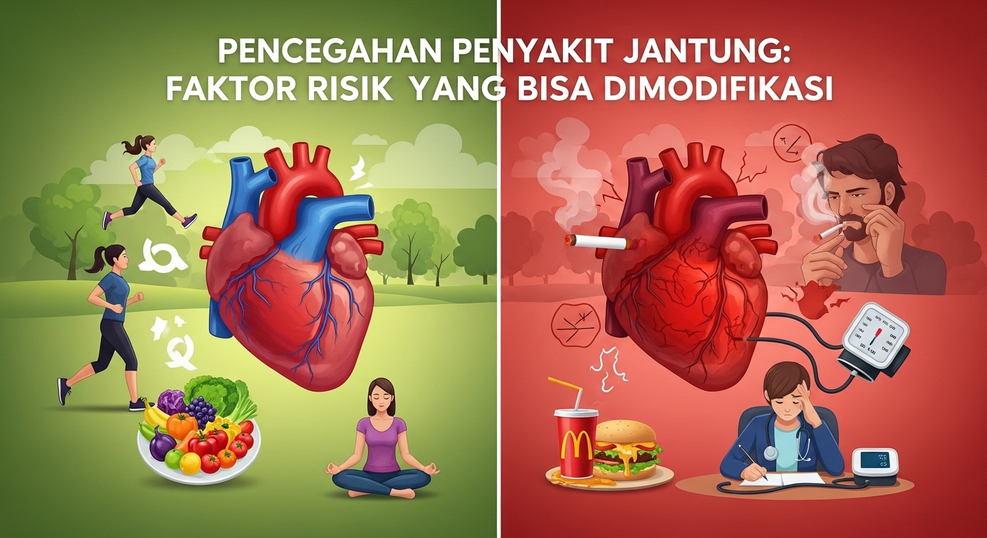 Pencegahan Penyakit Jantung: Faktor Risiko yang Bisa Dimodifikasi